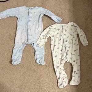 Magnolia Baby Blue and Cream Kids One Pieces